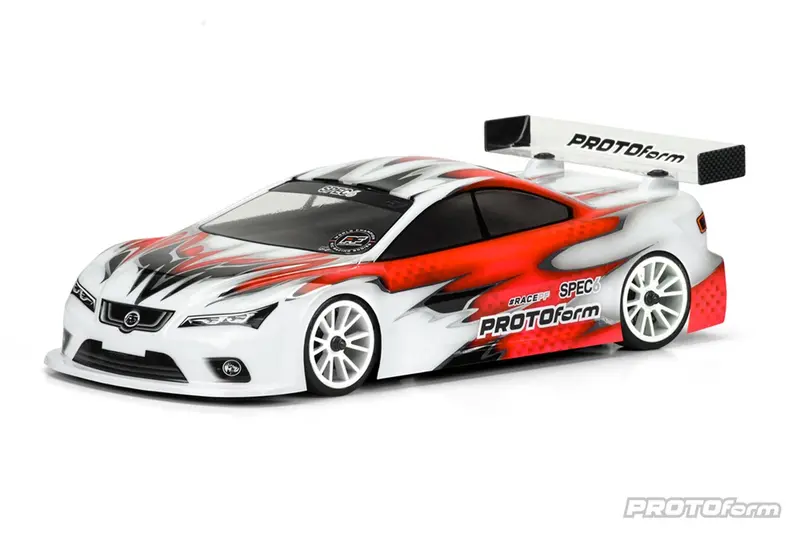 Protoform Spec6 X 190Mm Touring Car Body, Clear, Lw, 1568-20 1
