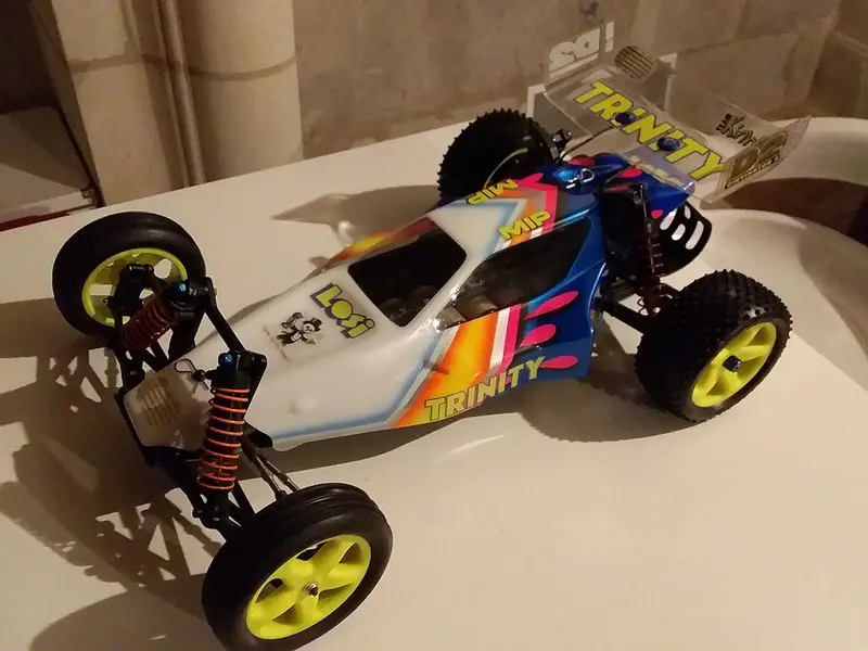 Protoform Team Losi Xx-Cr Ripper Body / Wing - Vintage Team Losi Xxcr Aftermarket Body Set, Bkr0102 1