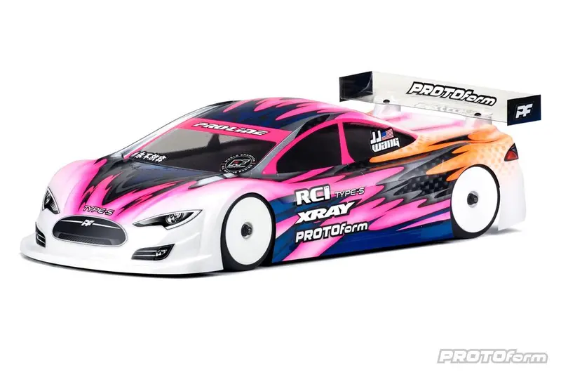 Protoform Type S 190Mm Touring Car Body, Clear, Lw, 1560-25 1