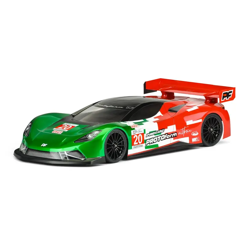 Protoform Vittoria Gt 190Mm Touring Car Body, Clear, Lw, 1573-25 1
