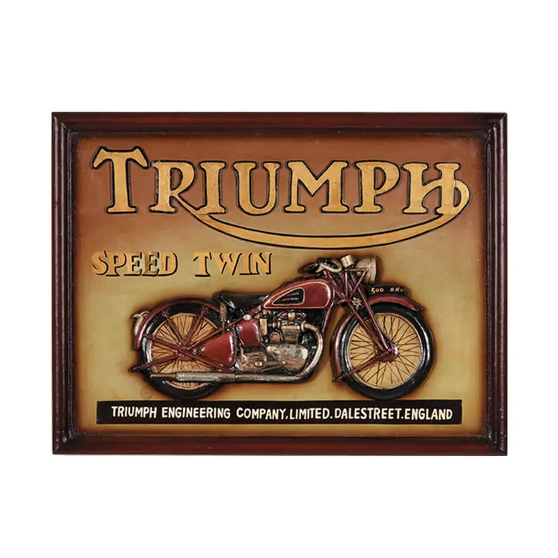 Pub Sign-Triumph Speed Twin 1