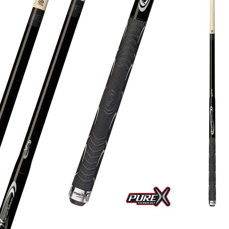 Pure X Pool Cue Hxtp1 Black 13 Mm 19Oz 1