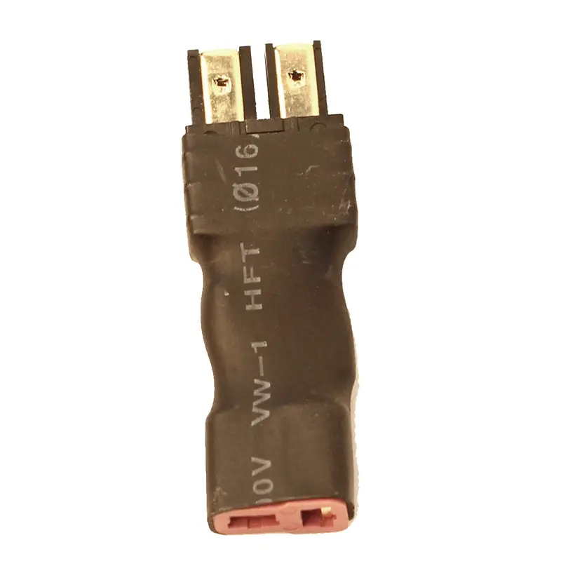 Racers Edge Battery / Esc Adapter, Male Trx Hc To Female Deans, Rce1605 1