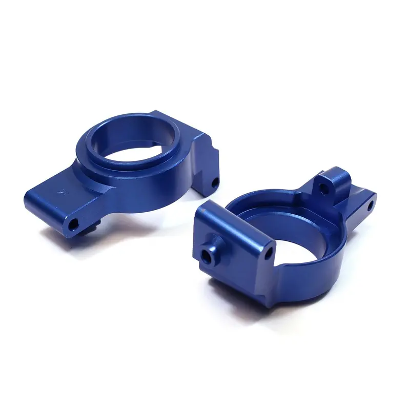 Racers Edge Front Hub Carrier, Alum., Blue, X-Maxx, Rce1901bl 1