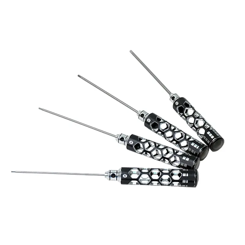 Racers Edge Hex Driver Set, Honeycomb Machined, Metric, Rce7801 1