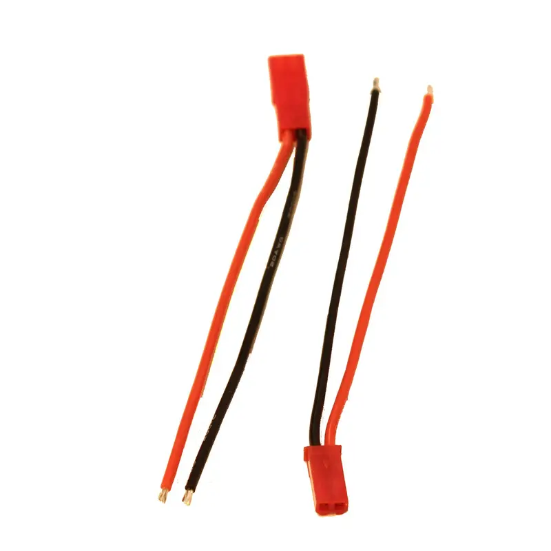 Racers Edge Jst Male/Female Connector, 100Mm Wire, Rce1631 1