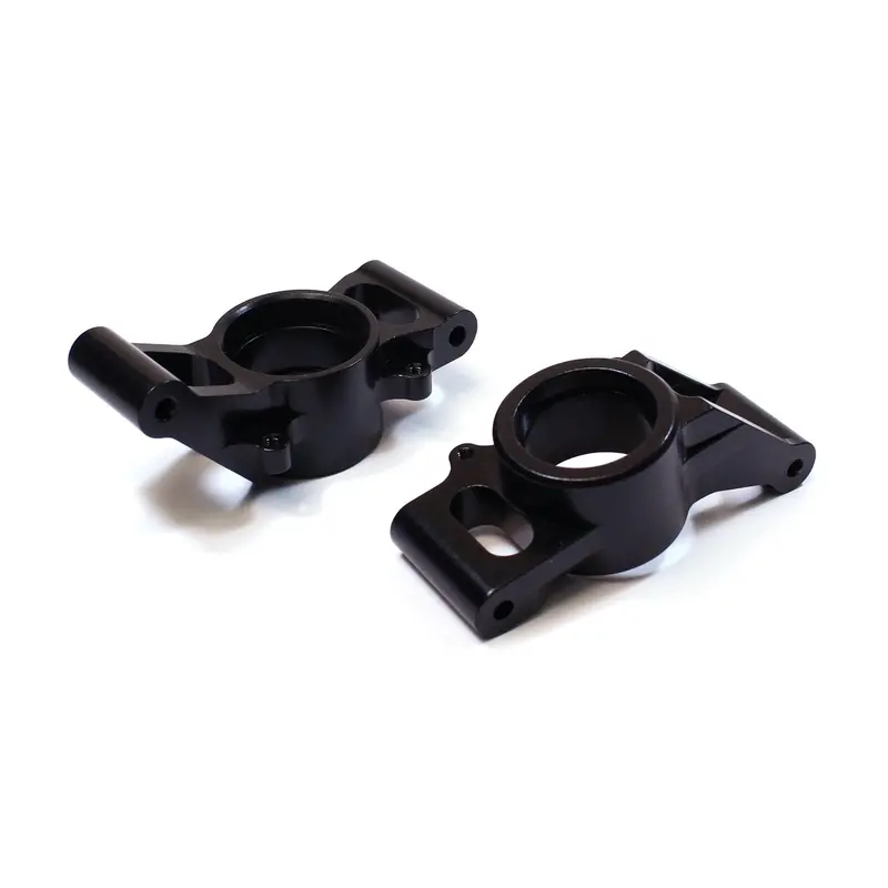Racers Edge Rear Hub Carrier, Alum., Black, X-Maxx, Rce1902bk 1