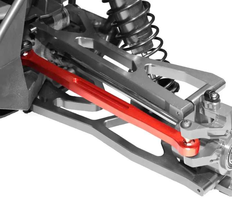 Racers Edge Toe Links, Aluminum, Red, X-Maxx, Rce1906r 1