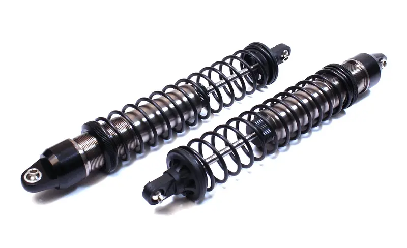 Racers Edge X-Maxx Aluminum Adjustable Shocks, Black, Rce1905bk 1