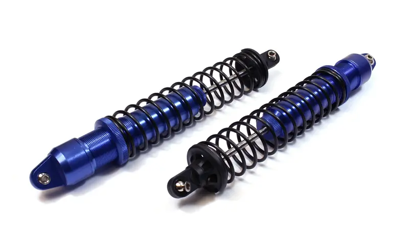 Racers Edge X-Maxx Aluminum Adjustable Shocks, Blue, Rce1905bl 1