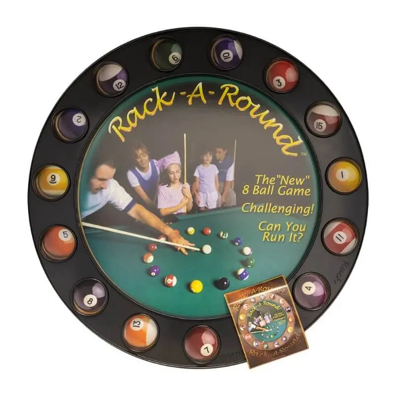 Rack-A-Round New 8 Ball Game 1