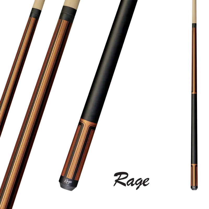 Rage Pool Cue Matte Copperhead 13Mm 19Oz 1