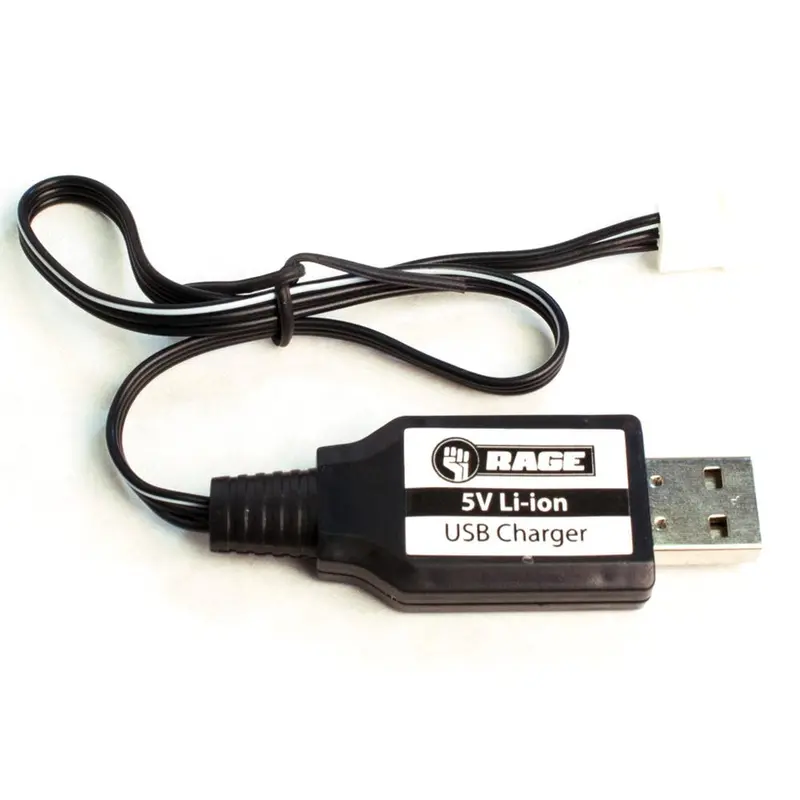 Rage Rc 2S Lipo Battery Charger, 7.4V Usb, Rgrb1123 1