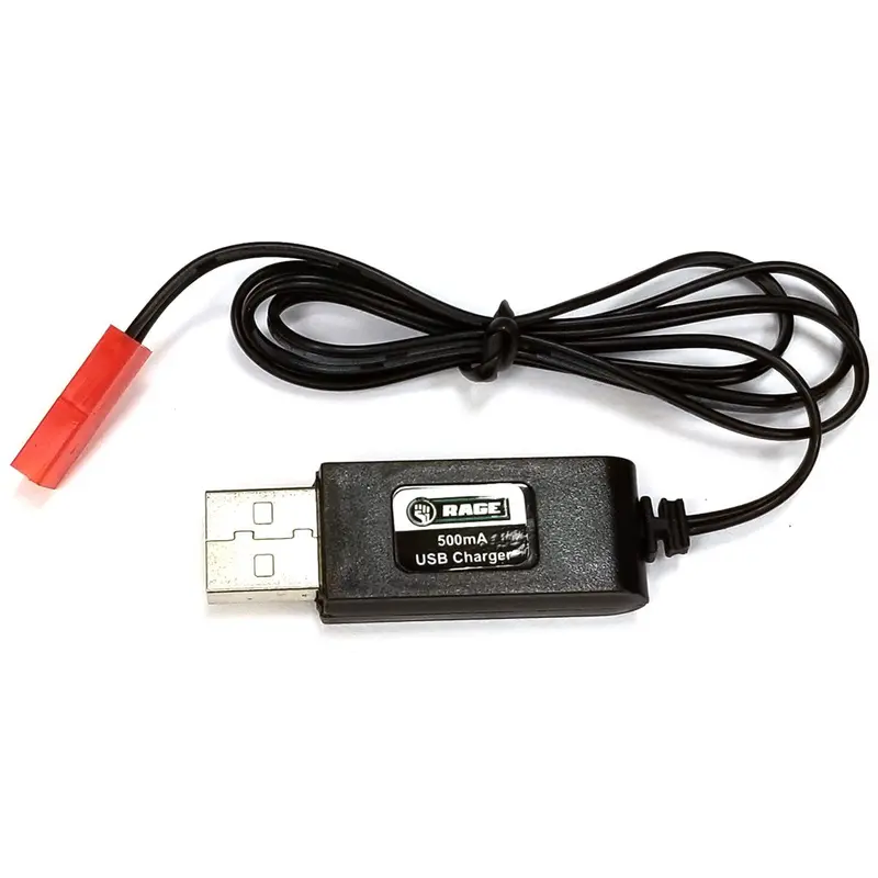 Rage Rc 500Ma Usb Charger, Hoverjet Vtol, Rgr4127 1