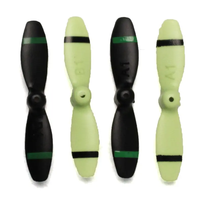 Rage Rc Black & Green Propeller Blade Set, Rgr4102 1