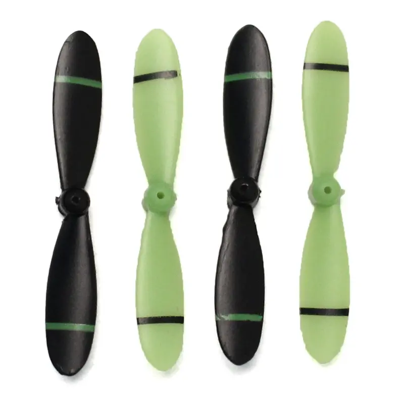 Rage Rc Black & Green Propeller Blade Set, Rgr4111 1