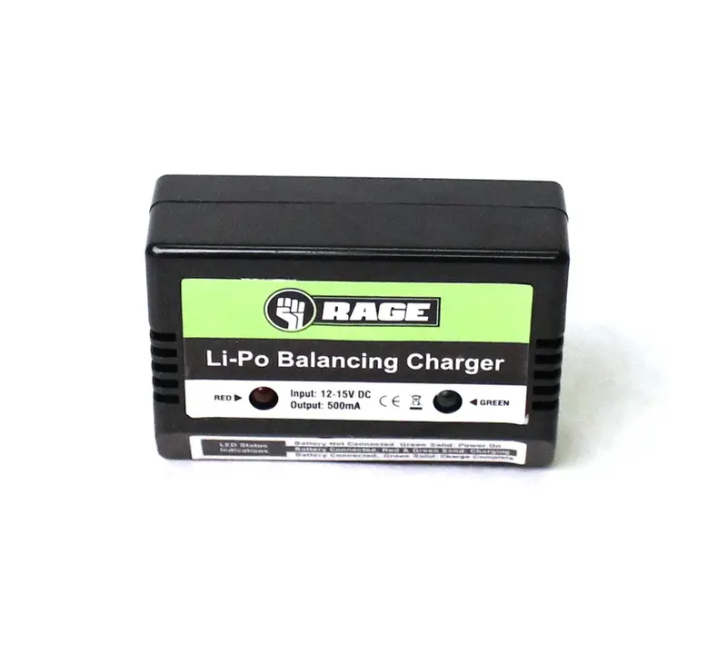 Rage Rc Dc Balance Charger, Black Marlin Brushless, Rgrb1238 1