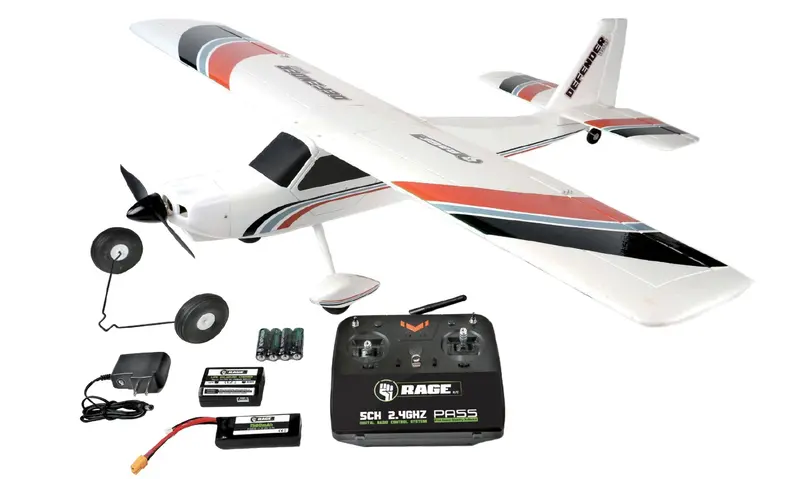 Rage Rc Defender 1100 Ep Rtf Airplane, Rgra1115 1