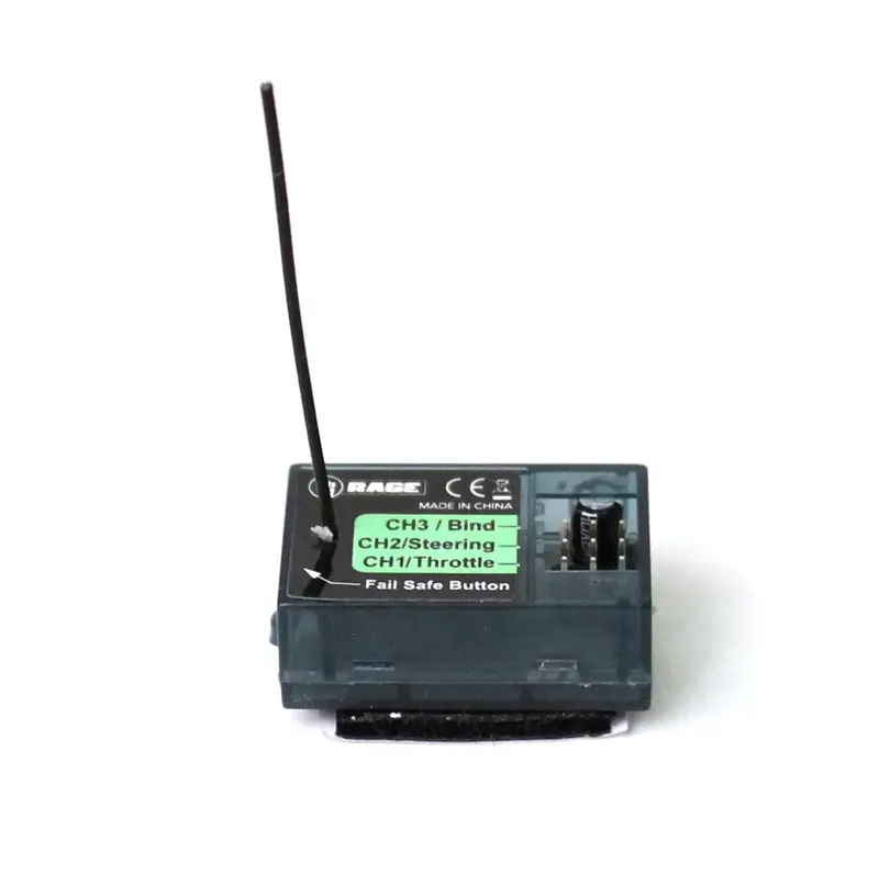 Rage Rc Receiver, 2.4Ghz, 2-Ch, Bm Brushless, Rgrb1236 1