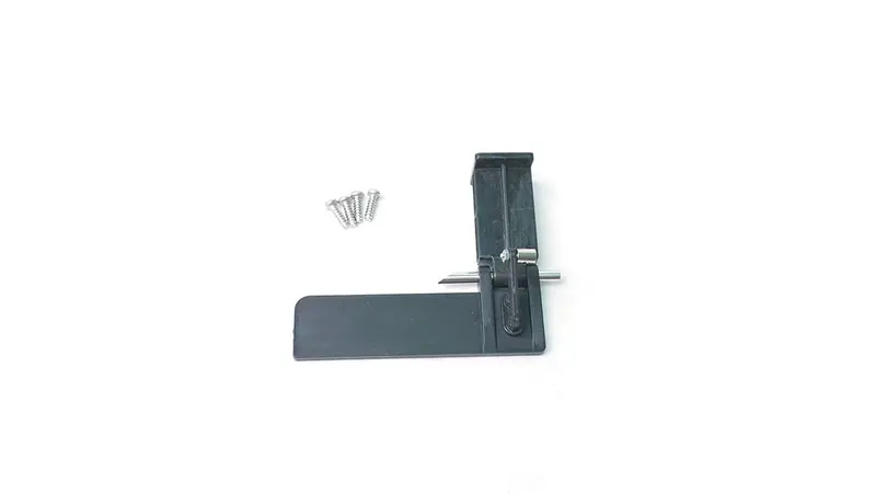Rage Rc Rudder Assembly, Black Marlin, Rgrb1214 1