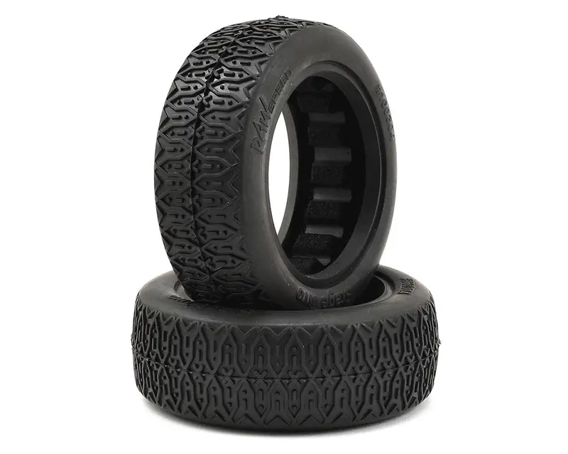 Raw Speed Rc Stage Two 2.2" 1/10 2Wd Front Buggy Tires (2), Rws160304 1