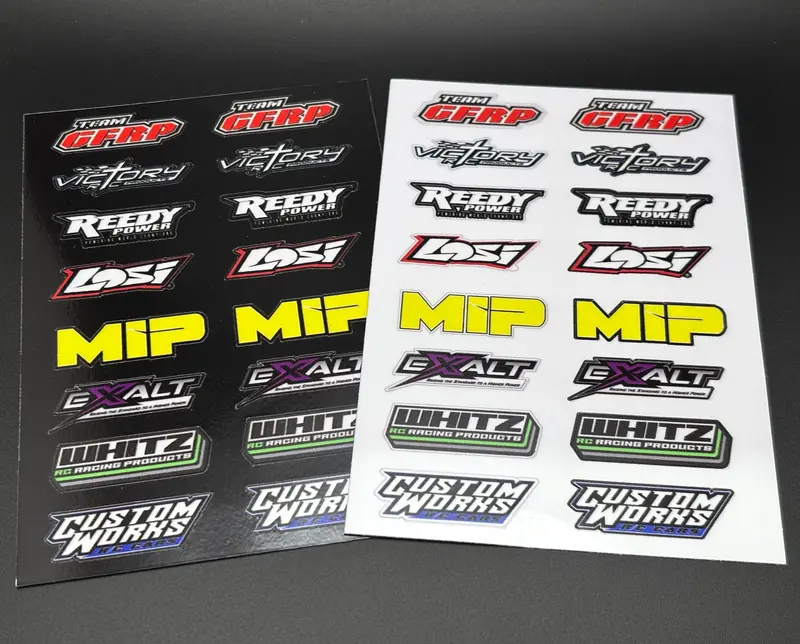 Rc Logos Contingency Decal Sticker Sheet, Cc-9019 1