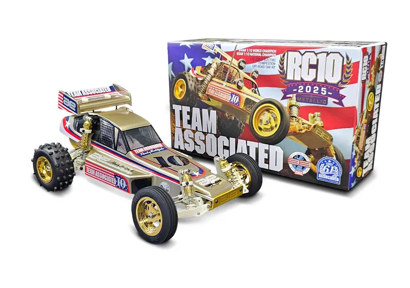 Rc10 2025 Metallic Gold Special Edition Kit, Asc-6042 1