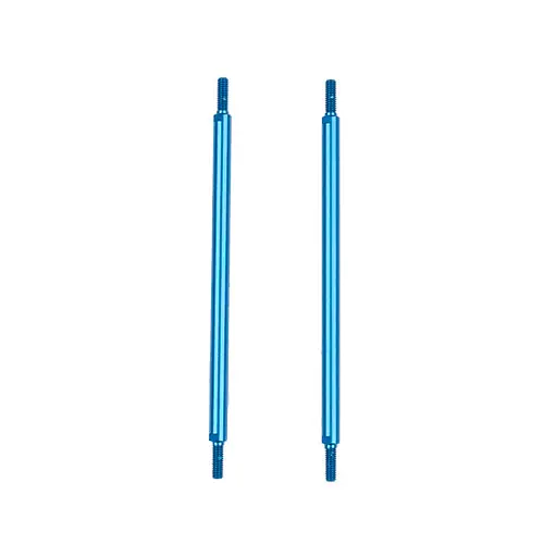 Rc10 4Wd Team Car Aluminum Chassis Stiffener Tubes, Blue, Asc-6551 1