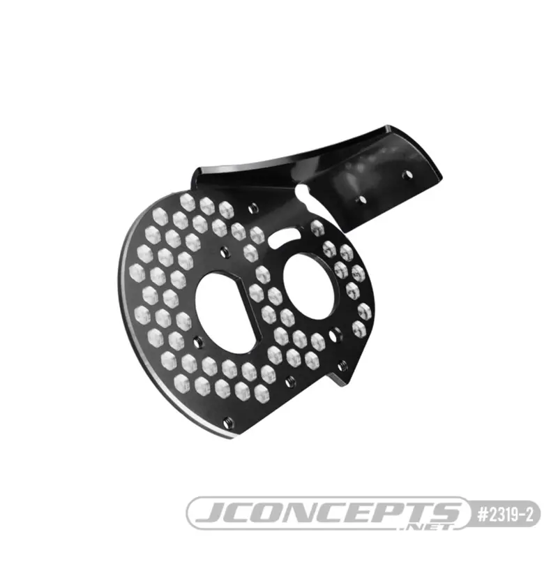 Rc10 Aluminum Rear Motor Plate - Honeycomb, Jco-2319 1
