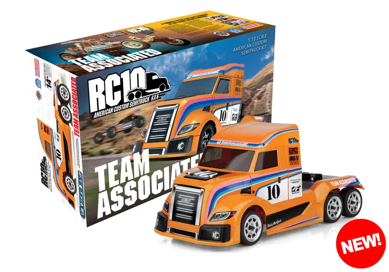 Rc10 American Custom Semitruck 6X6 Kit, Asc-30139 1