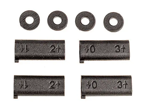 Rc10 B6 B7 Rear Hub Insert Set Asc-92179 1