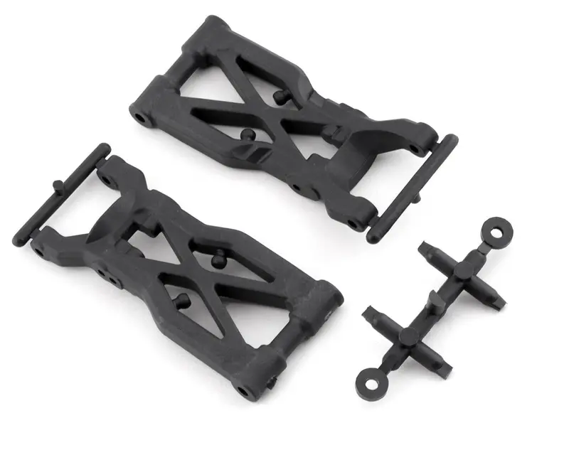 Rc10 B7.4 Factory Team Carbon Rear Suspension Arms, Asc-92298 1