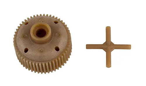 Rc10 B7 Gear Differential Case And Cross Pins, Asc-92420 1