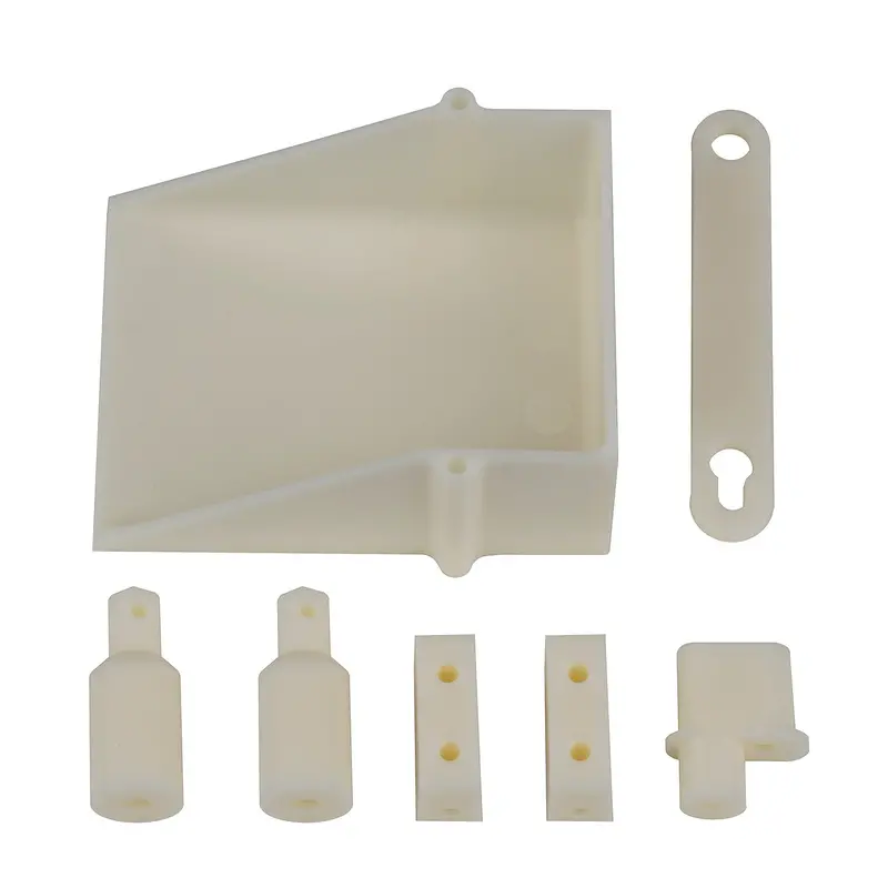 Rc10 Battery Cup, Servo, Body, Antenna Mount, Asc-7811 1