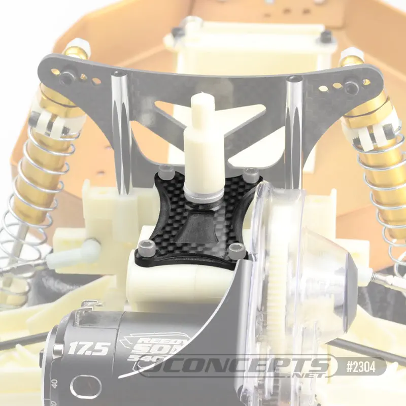 Rc10 Classic 2.5Mm Carbon Fiber Transmission Brace - 6 Gear, Jco-2304 2