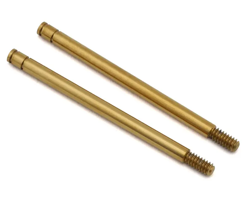 Rc10 Factory Team 1.02 Gold Shock Shafts (2), Asc-6417 1
