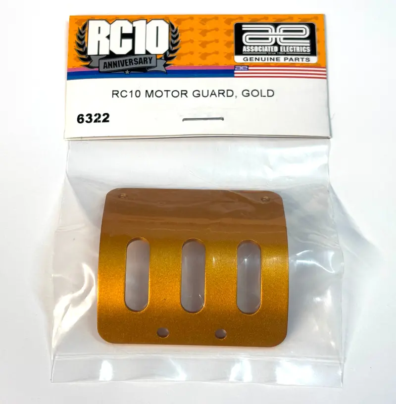 Rc10 Motor Guard, Gold, Asc-6322 1