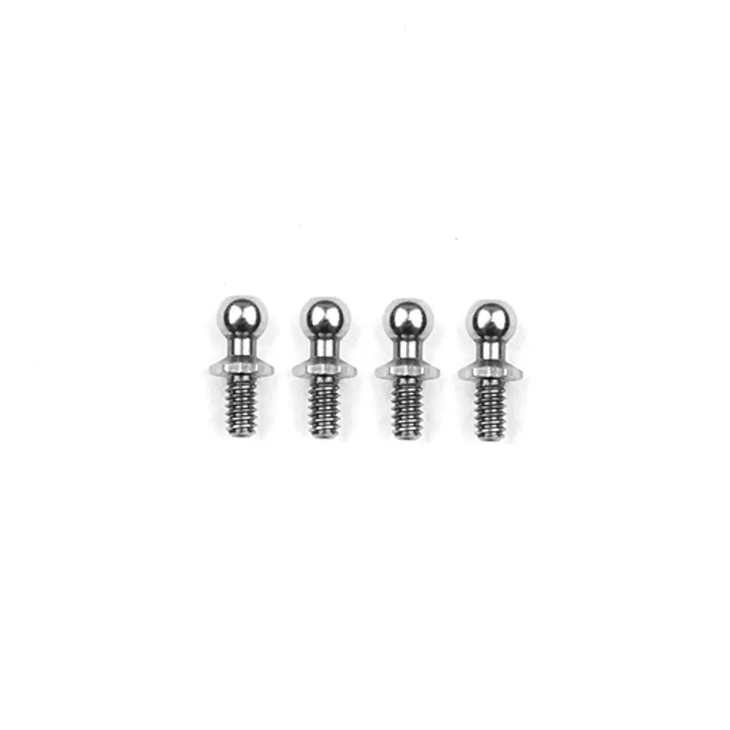 Rc10 Silver 3.9Mm Ballstuds, Asc-6767 1