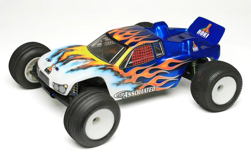 Rc10 T4 Interceptor Truck Body - Vintage Team Associated Rc10t4 Aftermarket Body Set, Bkr0083 1