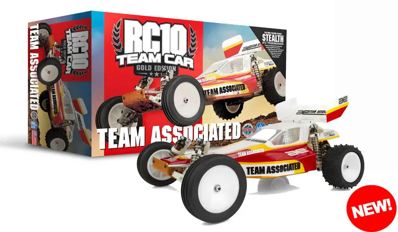 Rc10 Team Car Gold Edition Kit, Asc-6034 1