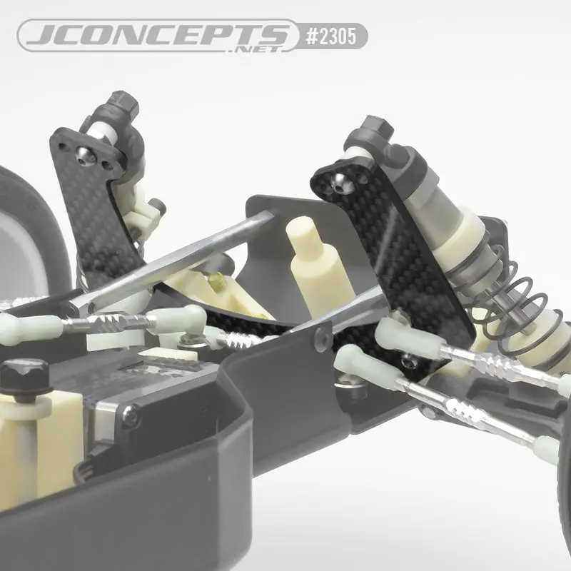 Rc10 Worlds 2.5Mm Carbon Fiber Front Shock Tower, Jco-2305 2