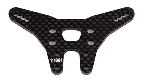 Rc10b6.3 Rear Shock Tower, Carbon Fiber Asc-91881 1