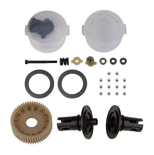 Rc10b6 Ball Differential Kit With Caged Thrust Bearing Asc-91992 1