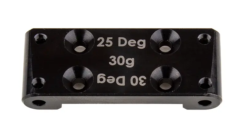 Rc10b6 Factory Team Steel Bulkhead; 25/30 Degree, 30G Asc-91898 1