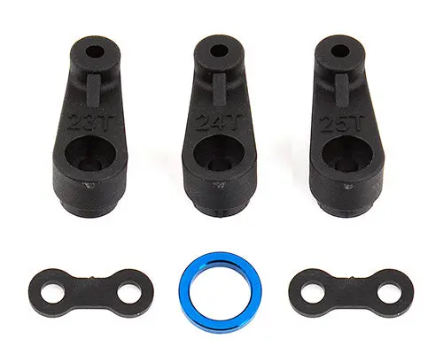 Rc10b6 Servo Horns, 15.5 Mm Asc-91728 1