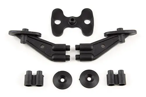 Rc10b6 Wing And Body Mounts Asc-91718 1