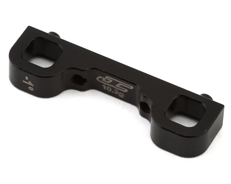Rc10b7/B7d Steel Arm Mount "C" Block (Black) (10.3G), Jco5198s 1
