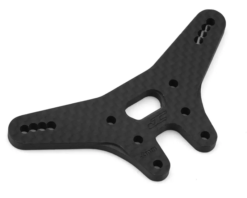 Rc10b7 Carbon Fiber Rear Shock Tower (Black) (-2Mm), Jco5215-2 1