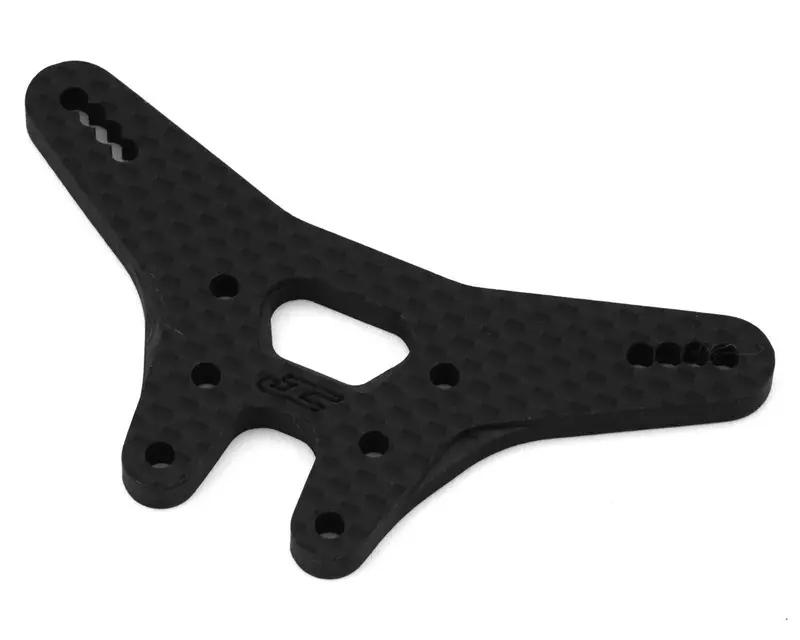 Rc10b7 Carbon Fiber Rear Shock Tower (Black), Jco5199-2 1