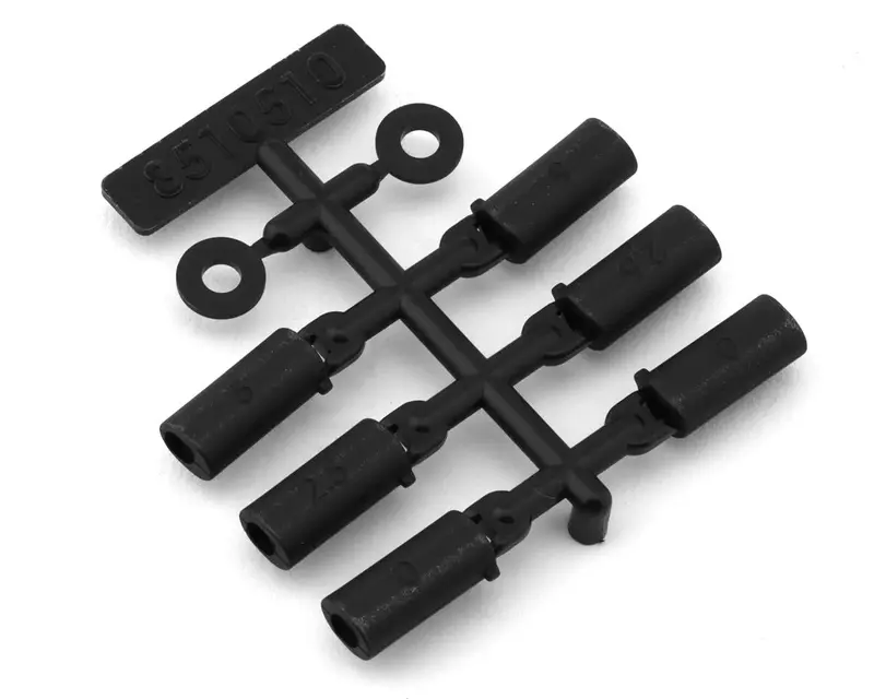 Rc10b7 Ft Caster Inserts & Shim Set, Asc-92416 1